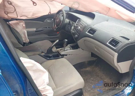 2013 Honda Civic Lx из США, поврежденный, VIN 19XFB2F51DE095698